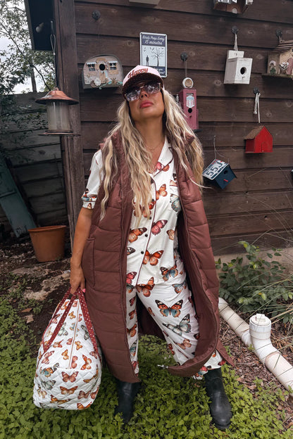 PREORDER: Butterfly Weekender Duffle Bag
