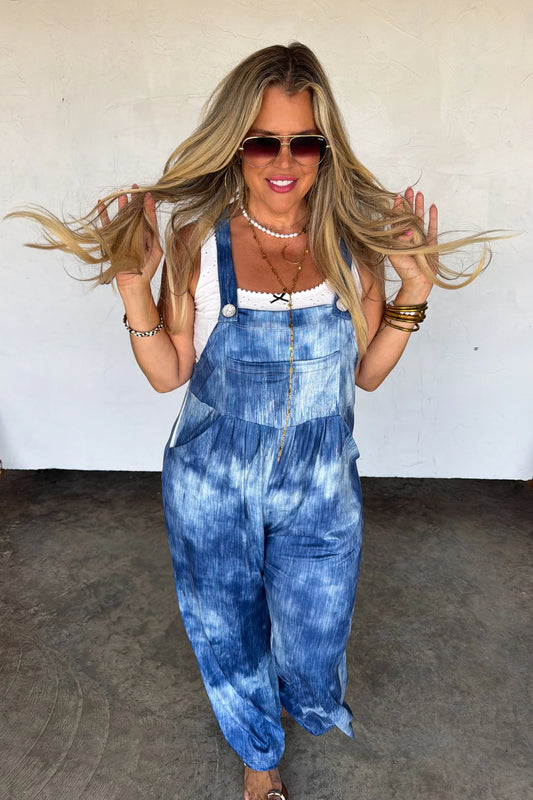 PREORDER: Tie Dye Overalls