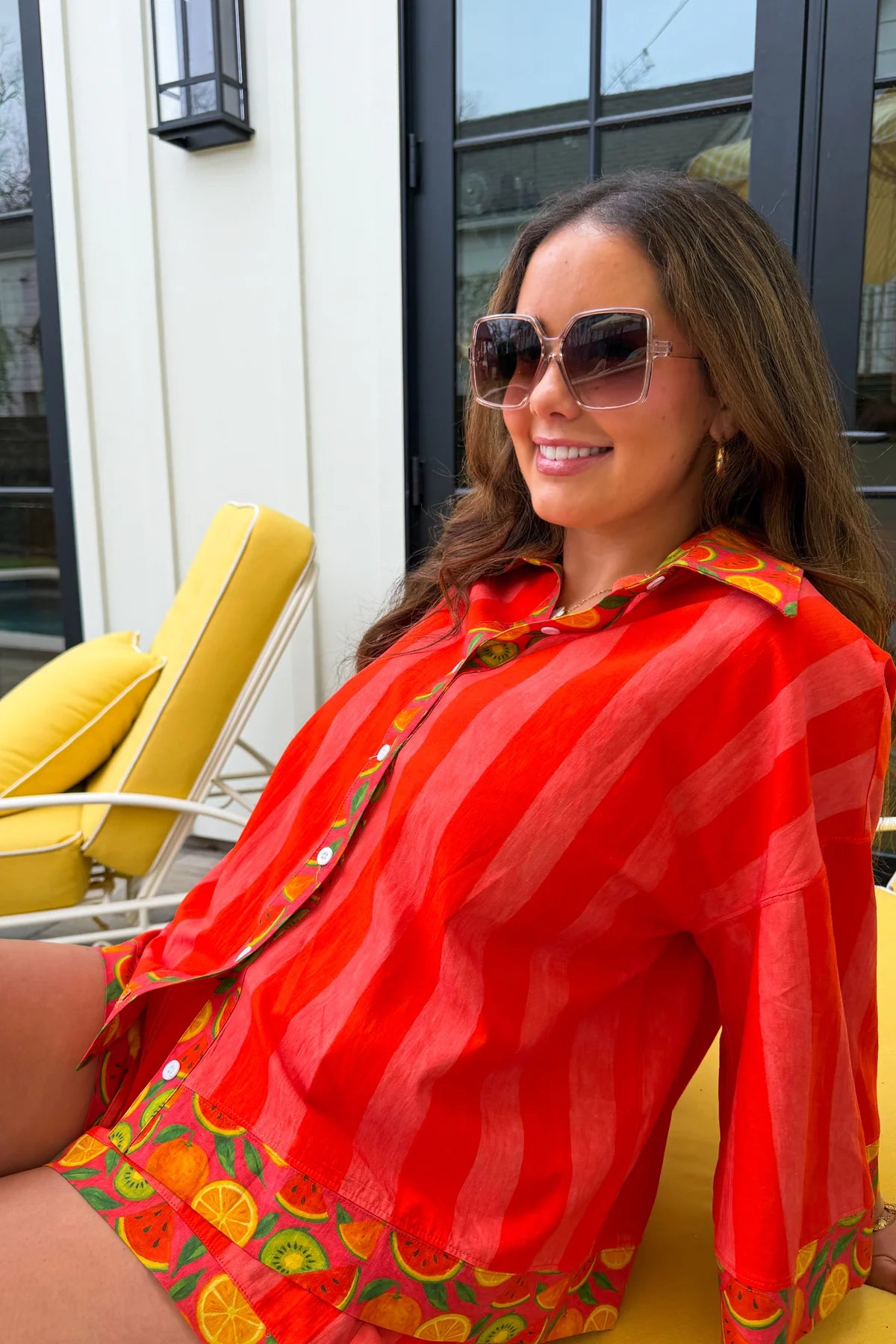 PREORDER: Fruit Salad Button Down