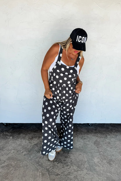 PREORDER: Polka Dot Overalls