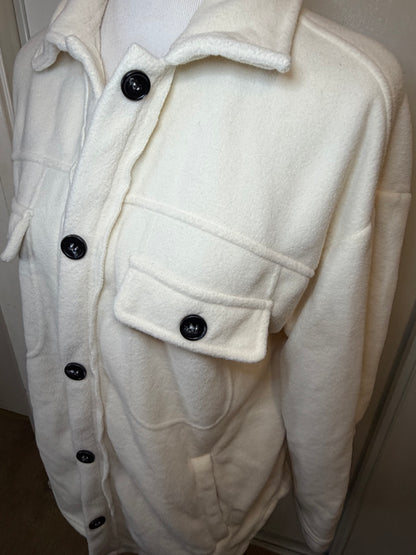 Amber Moon Revival: Cream Shacket