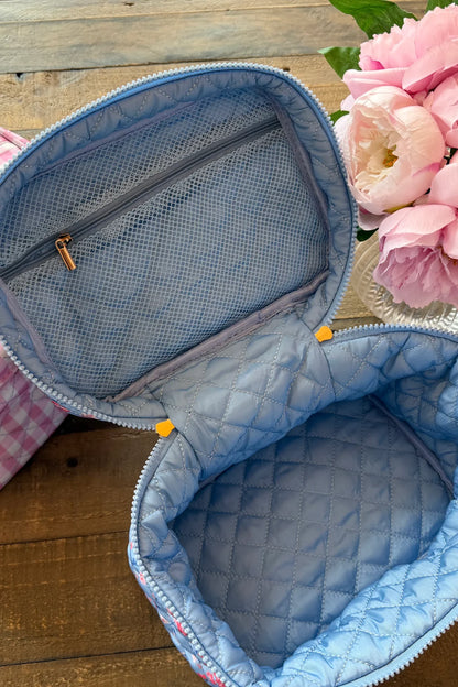 PREORDER: Grab and Go Quilted Makeup Bag