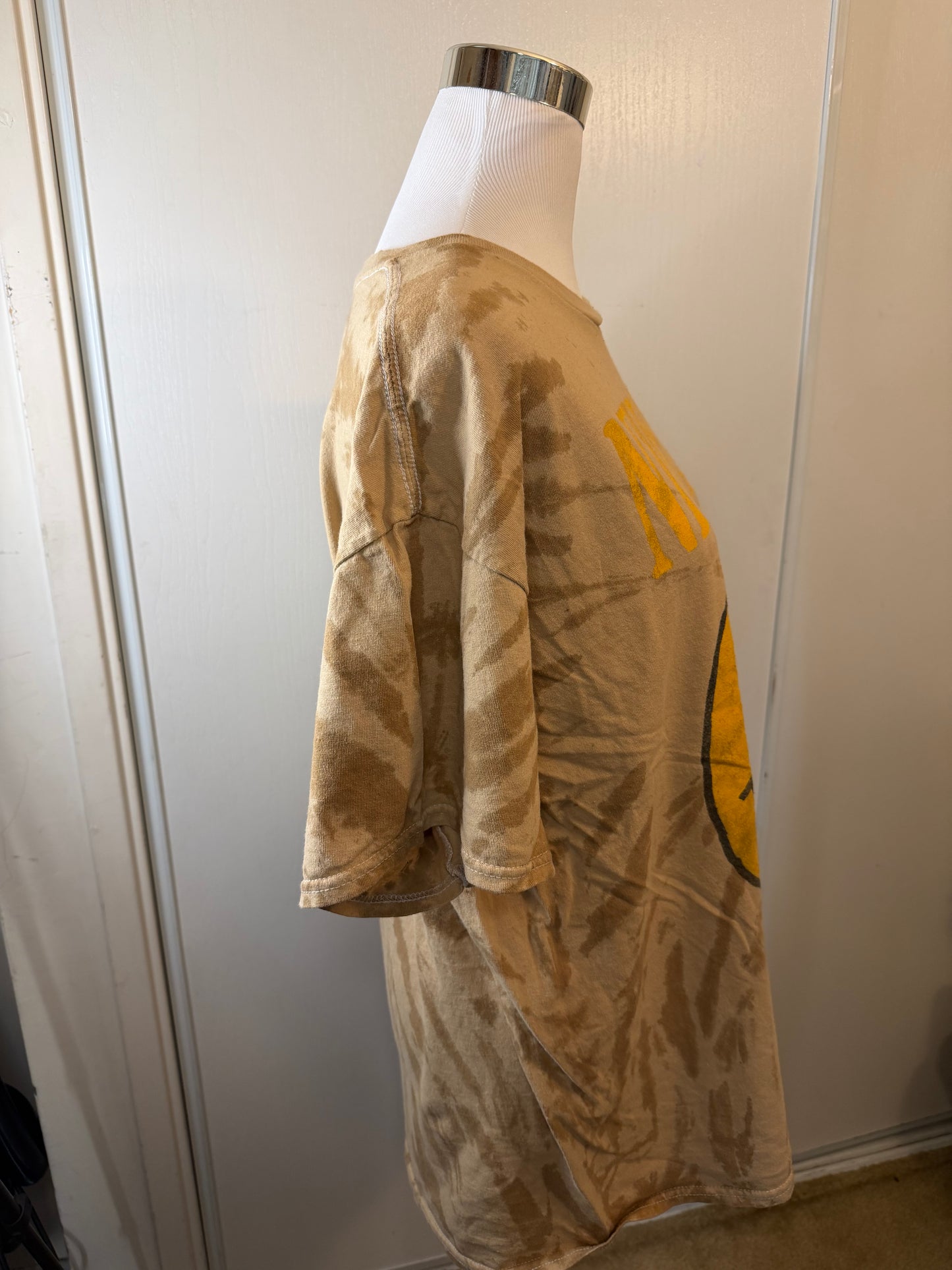 Amber Moon Revival: 100% Cotton Nirvana Tie-Dyed Tee