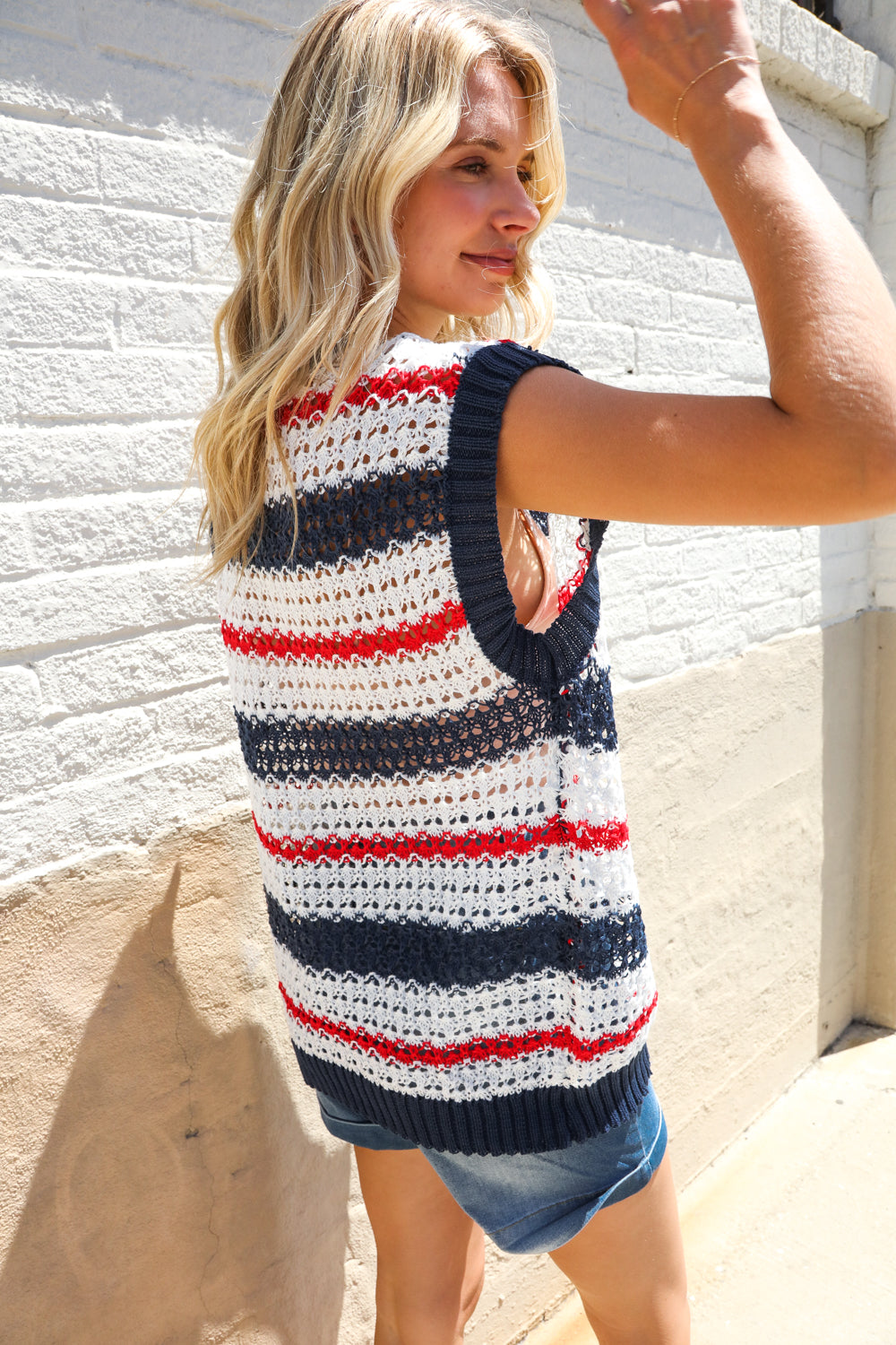 Patriotic Summer Sweater