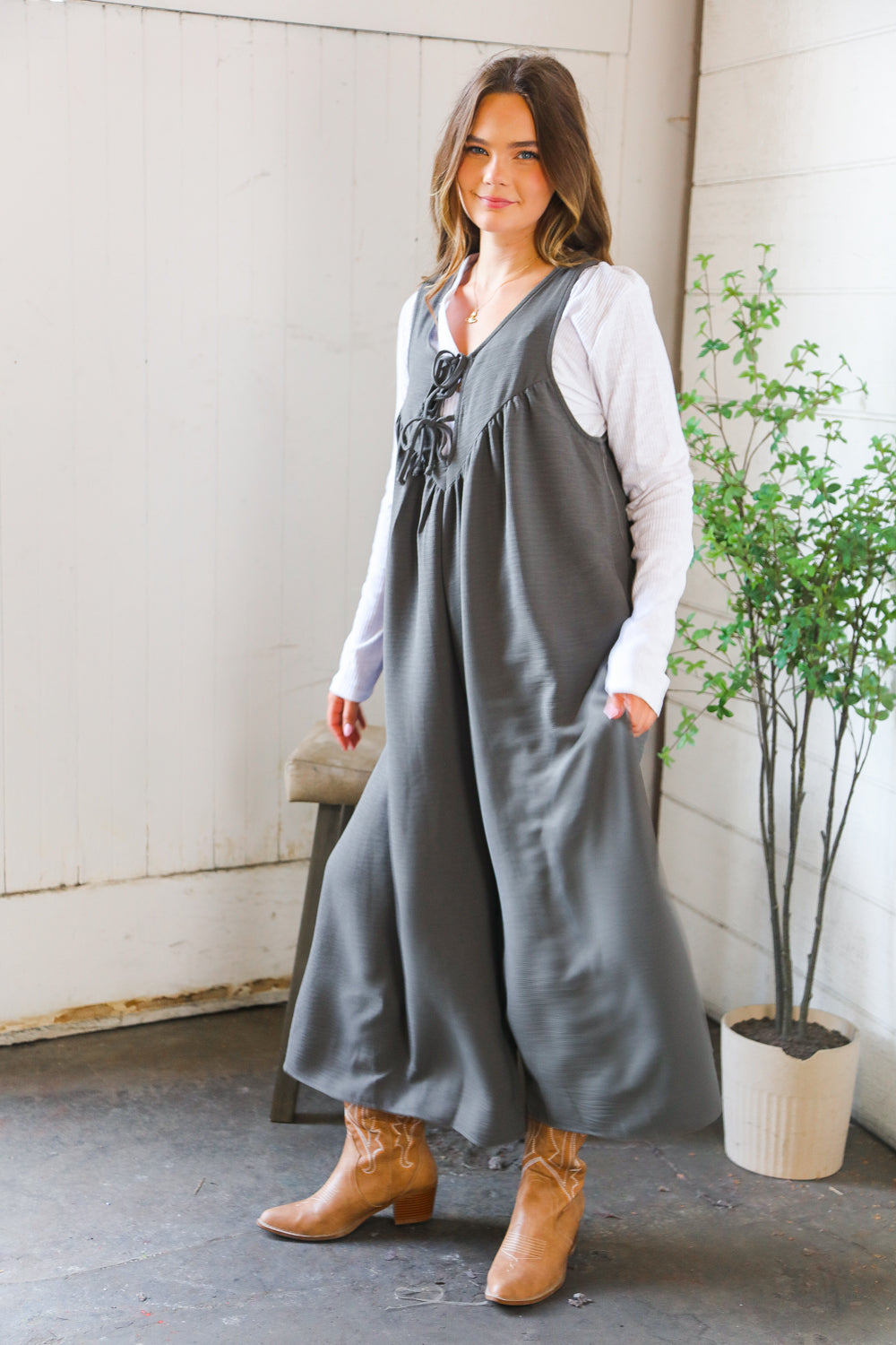 Playful Ties Baggy Jumper