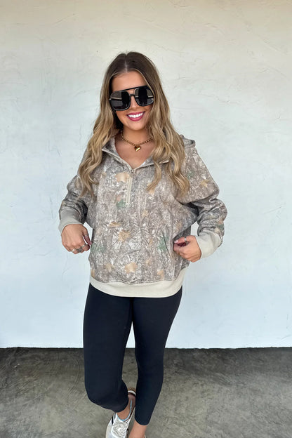 PREORDER: Camo Woods Easy Does It Pullover