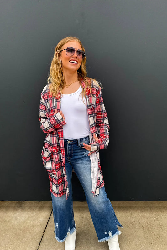 PREORDER: Winter Plaid Lola Cardigan