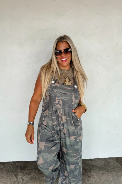 PREORDER: Camo Karli Overalls