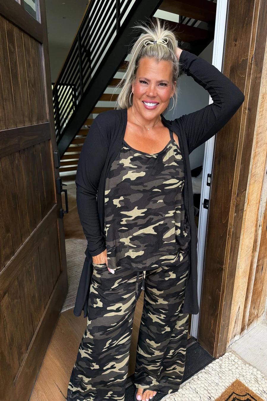 PREORDER: Camo Delilah Pants Set