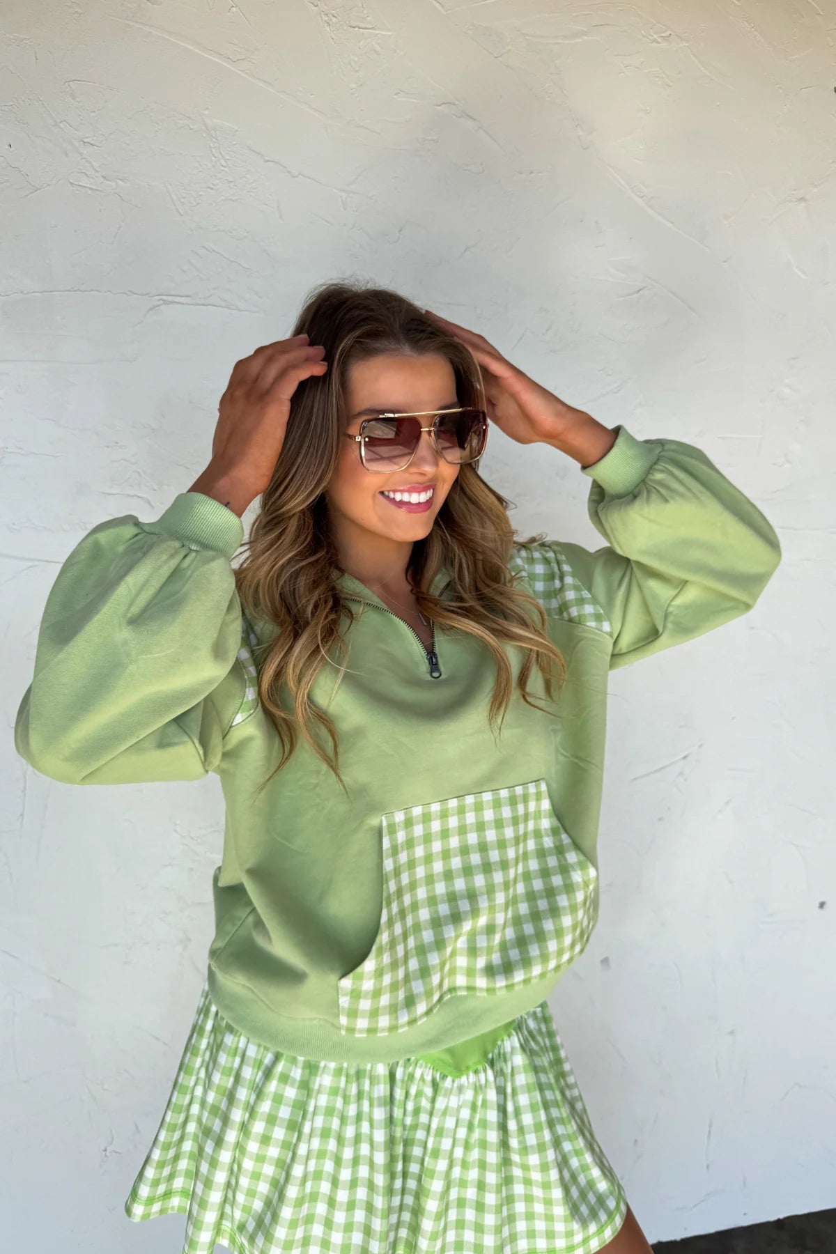 PREORDER: Just Living Quarter Zip Pullover