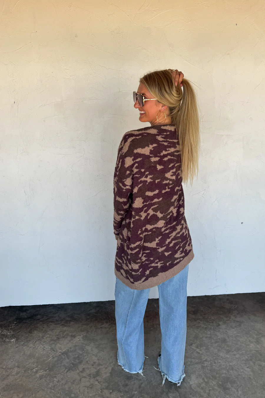Preorder: Camo Cloud Cardigan