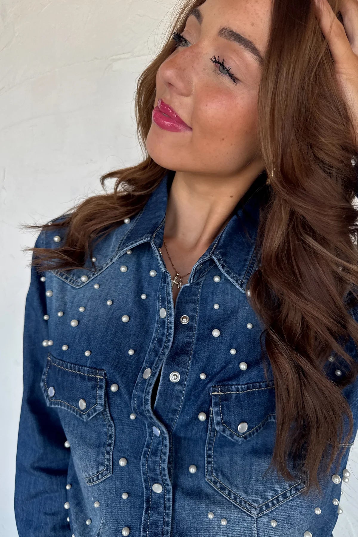 PREORDER: Dolly Denim Top