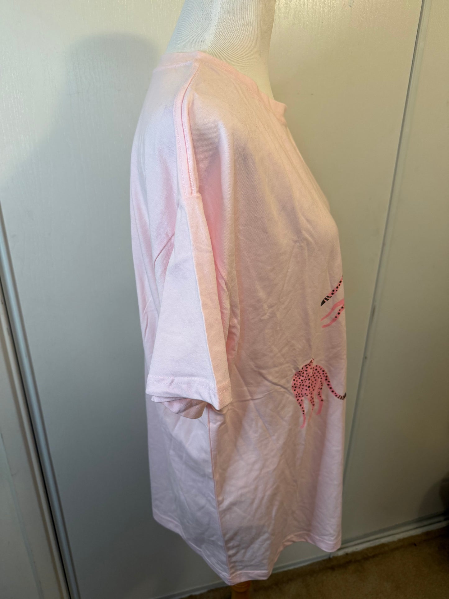 Amber Moon Revival: Pink Cheetah Tee