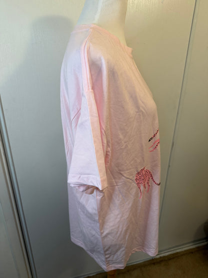 Amber Moon Revival: Pink Cheetah Tee