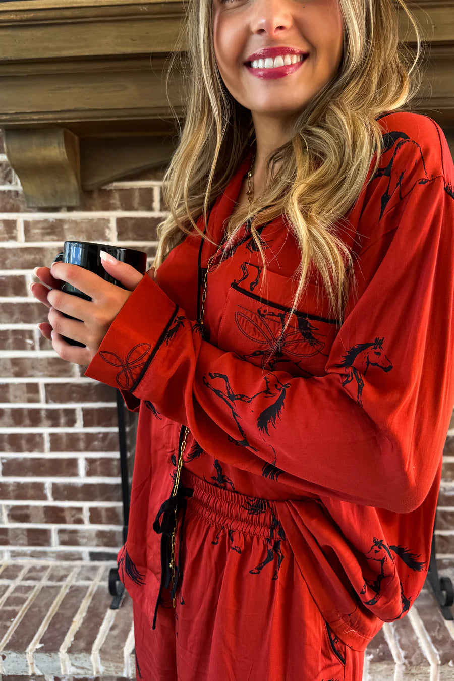 PREORDER: Western Nights Luxe PJ Set