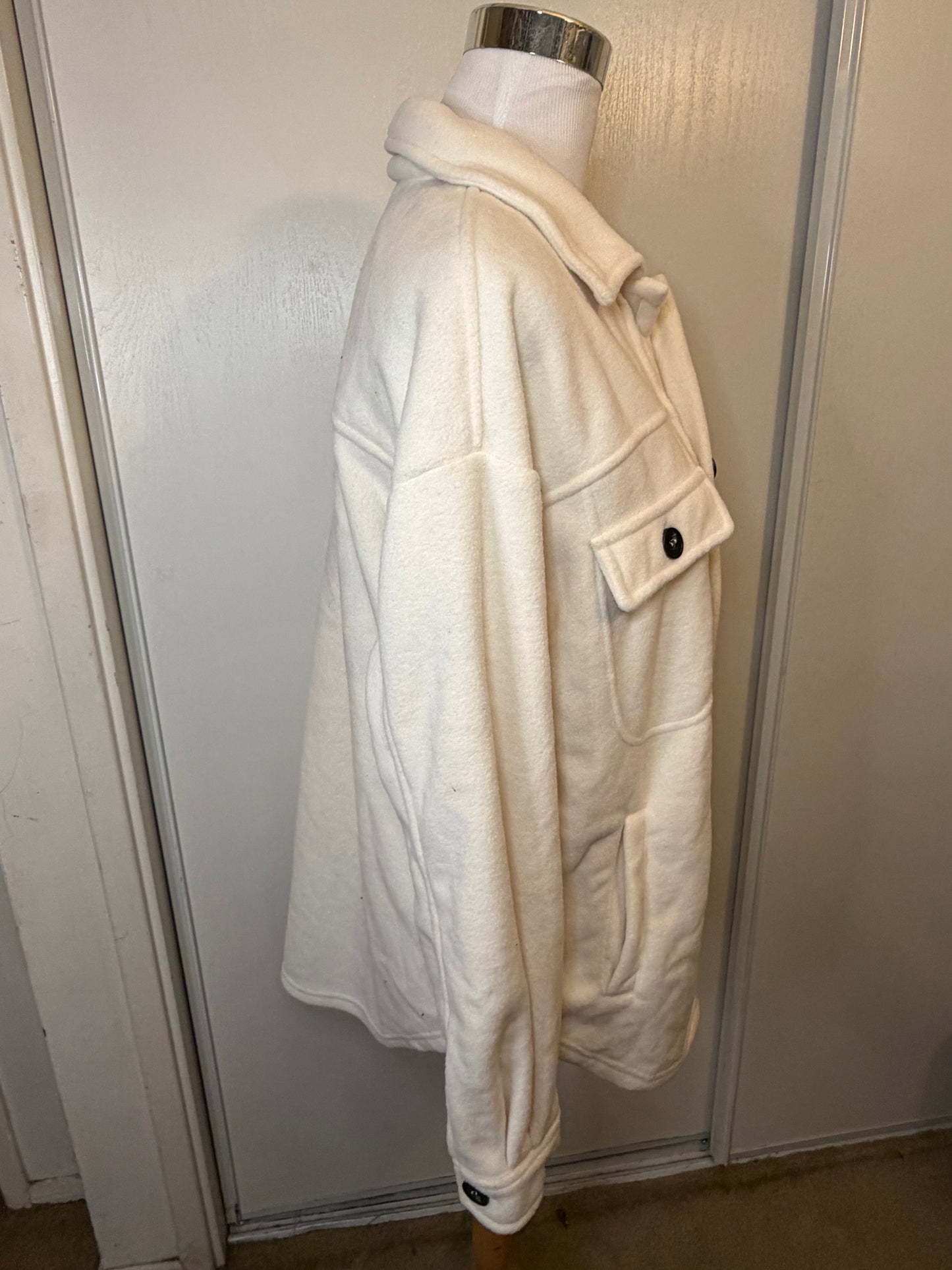 Amber Moon Revival: Cream Shacket