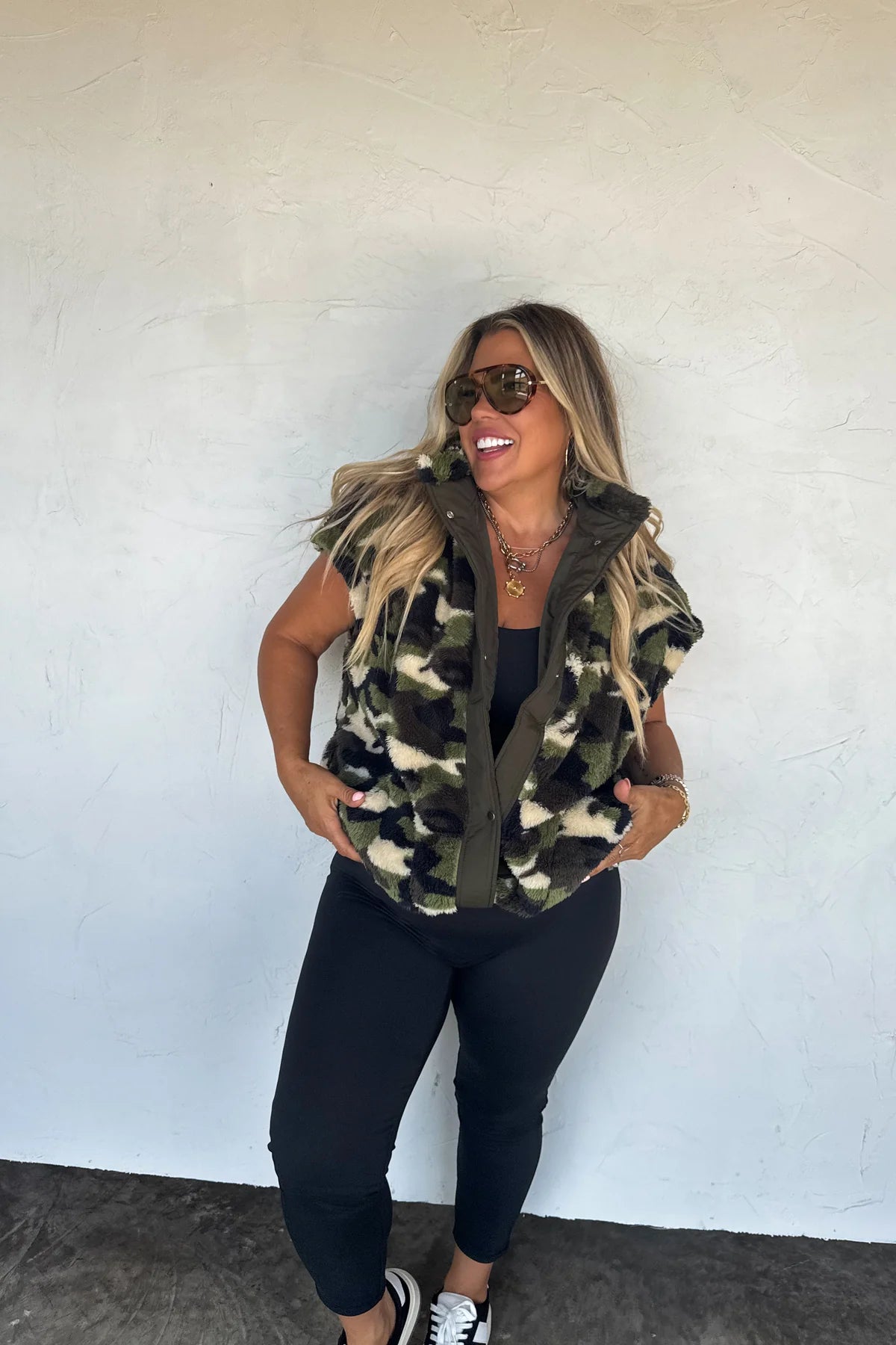 PREORDER: Linden Sherpa Vest Jacket