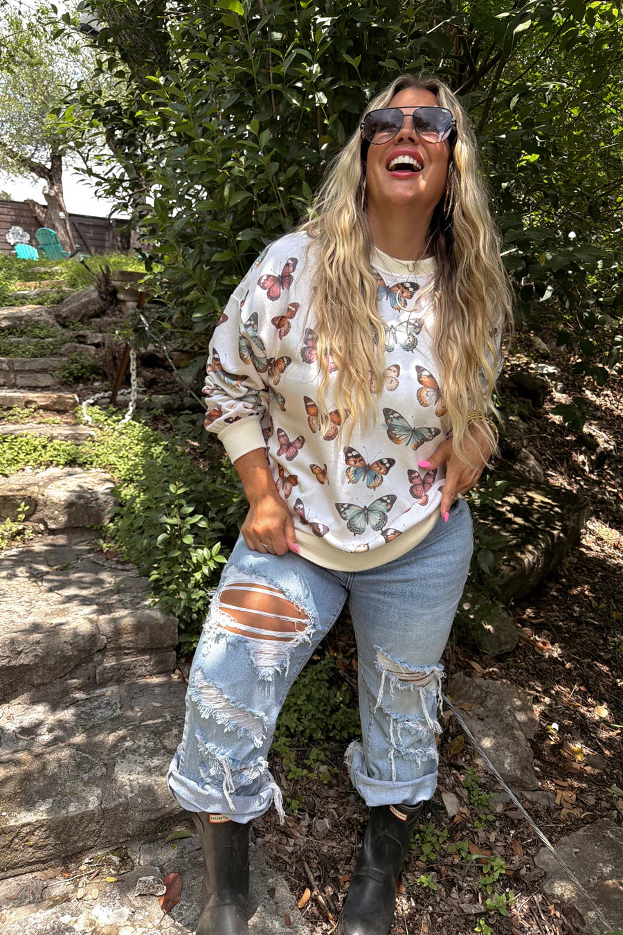 PREORDER: Butterfly Season Pullover Sweatshirt