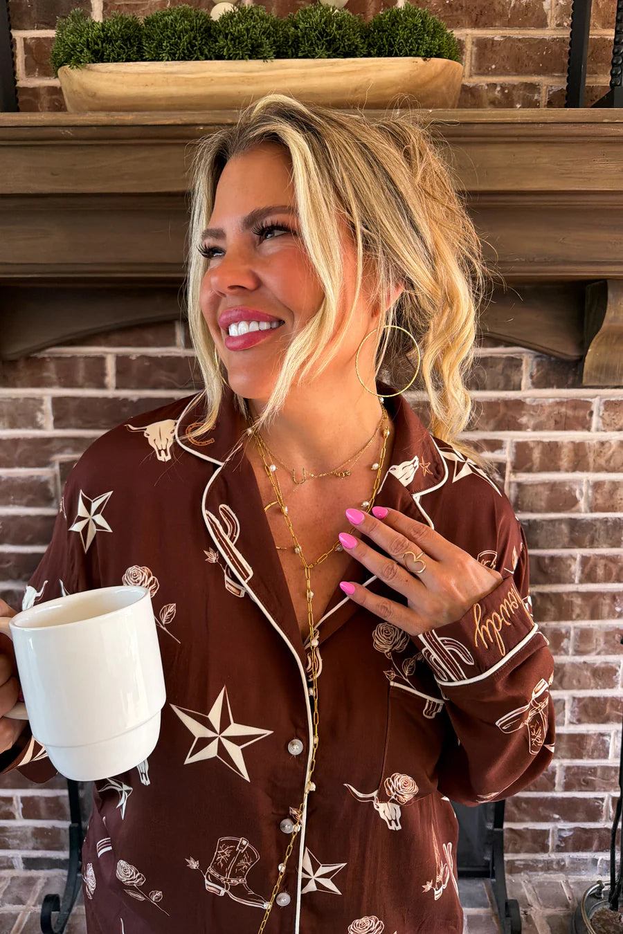 PREORDER: Western Nights Luxe PJ Set