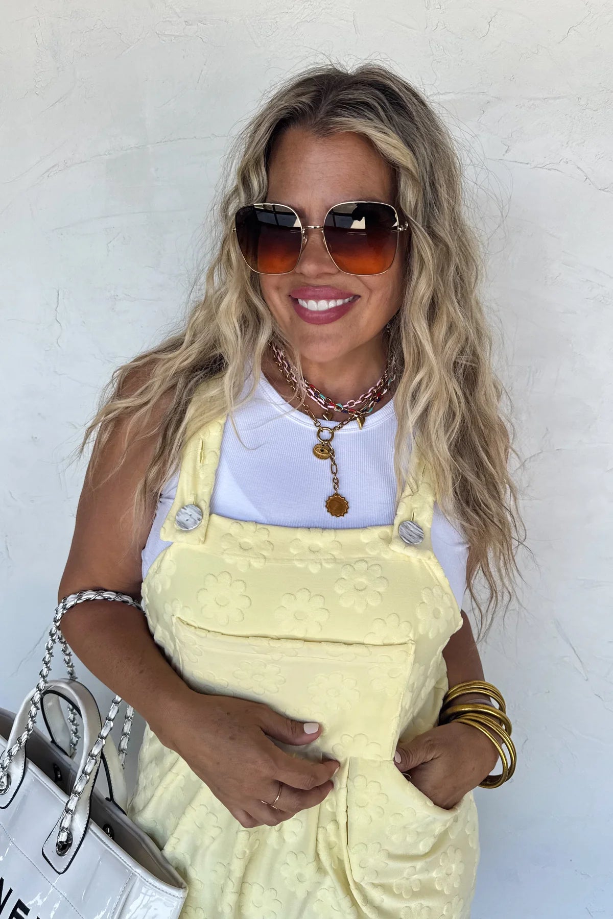 CLOSED PREORDER: Sunshine & Daisies Overall Dress