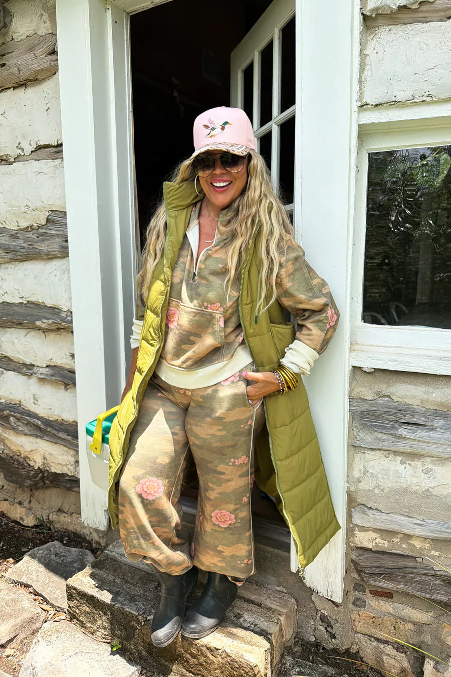 PREORDER: Camo and Butterflies Easy Does it Pullover