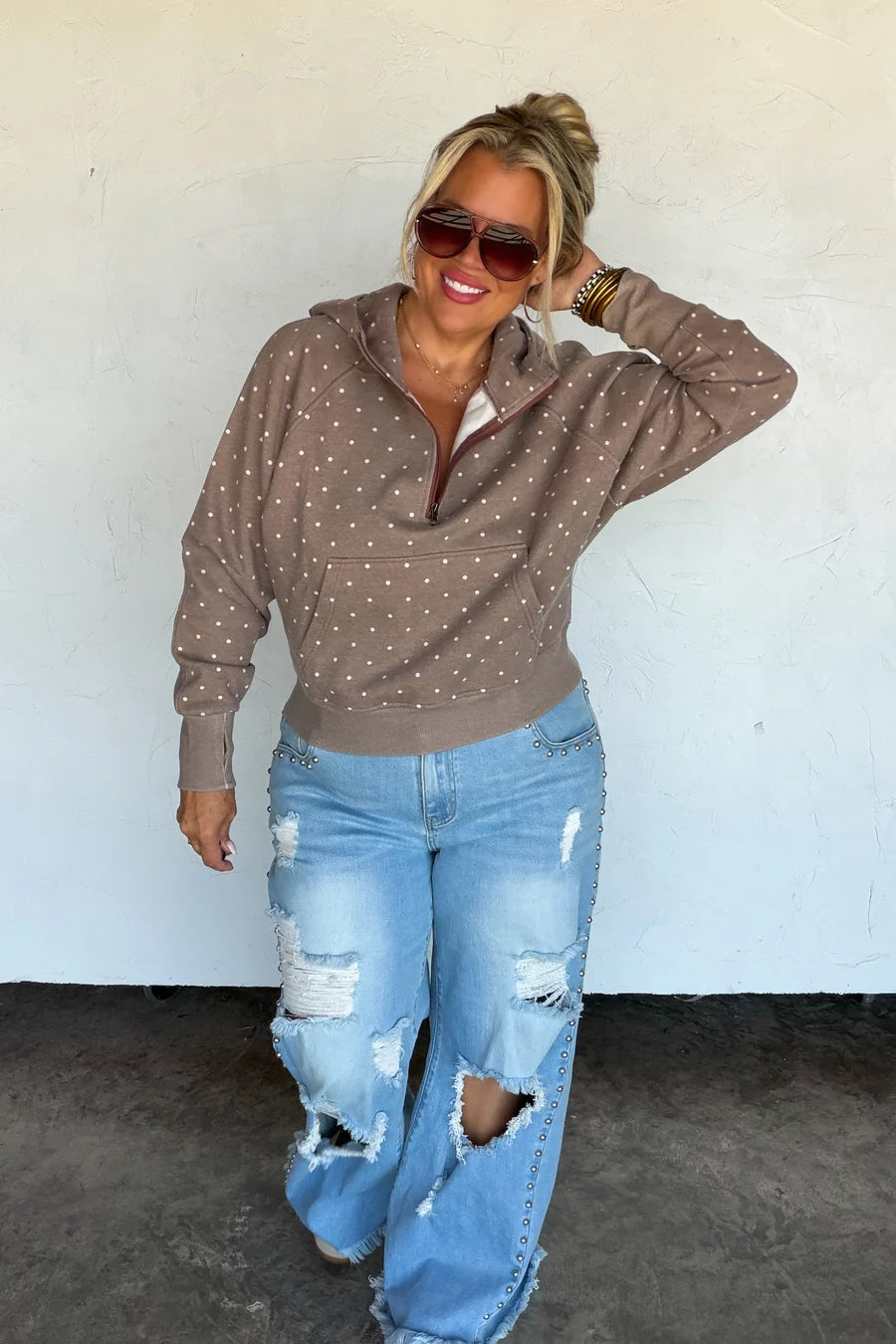 PREORDER: Polka Easy Does It Pullover