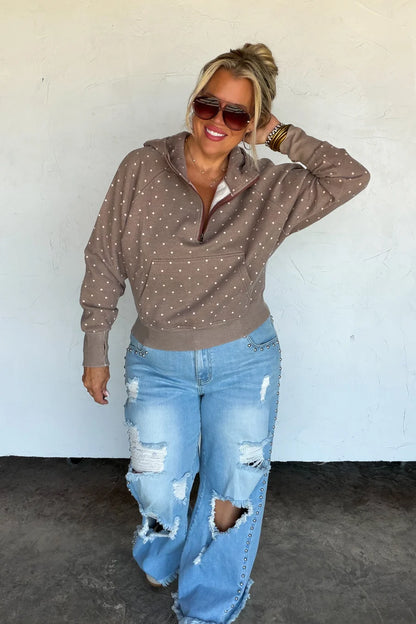 PREORDER: Polka Easy Does It Pullover