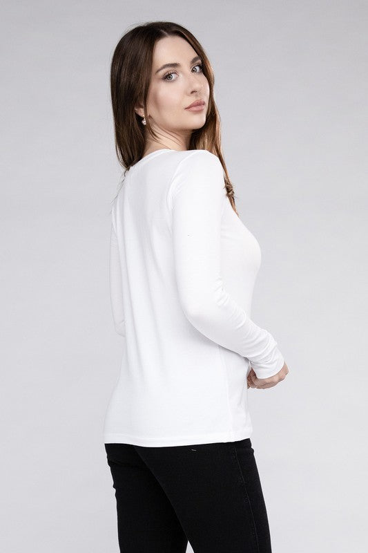Amber Moon Basics: Long Sleeve Crew