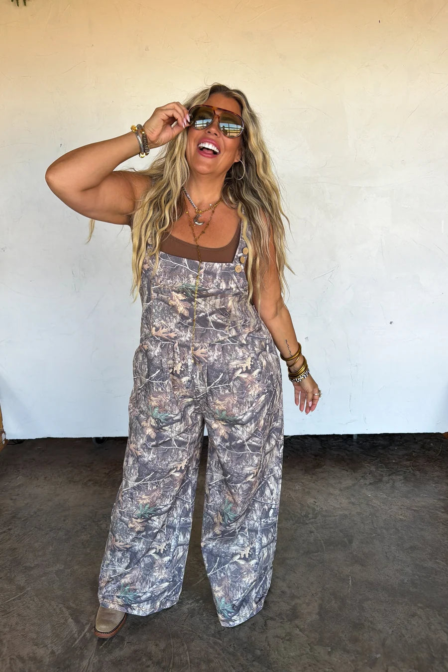 PREORDER: Free Range Camo Overalls - 100% Cotton