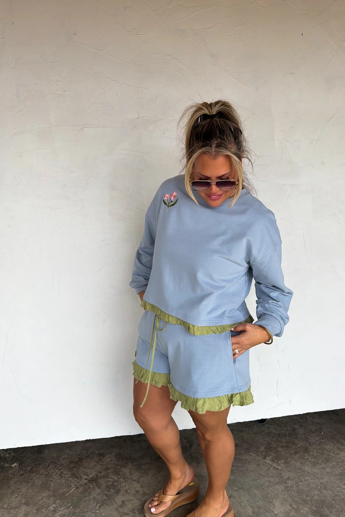 PREORDER: Spring Flower Short Set