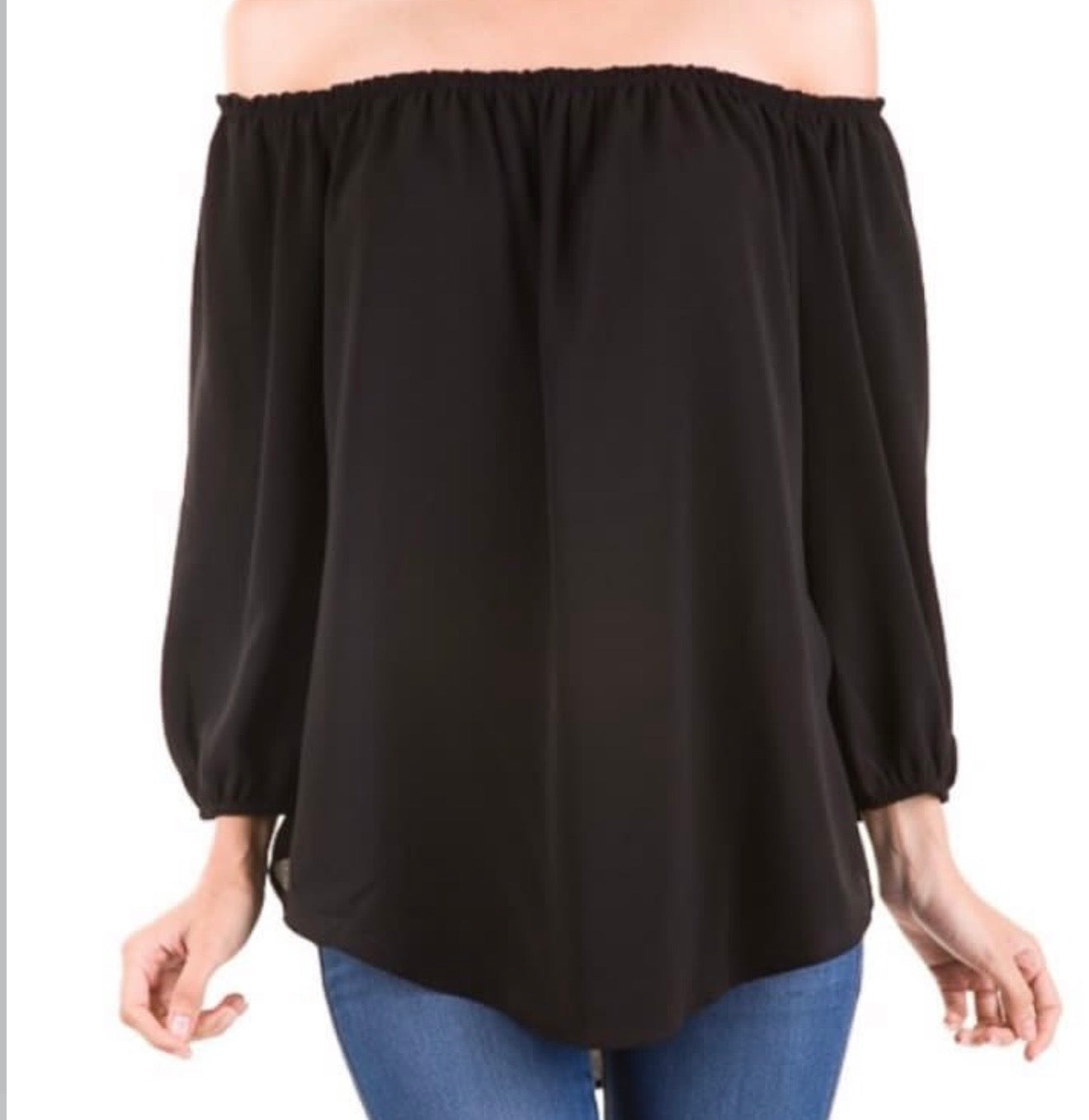 Amber Moon Revival: Parker Off Shoulder Top