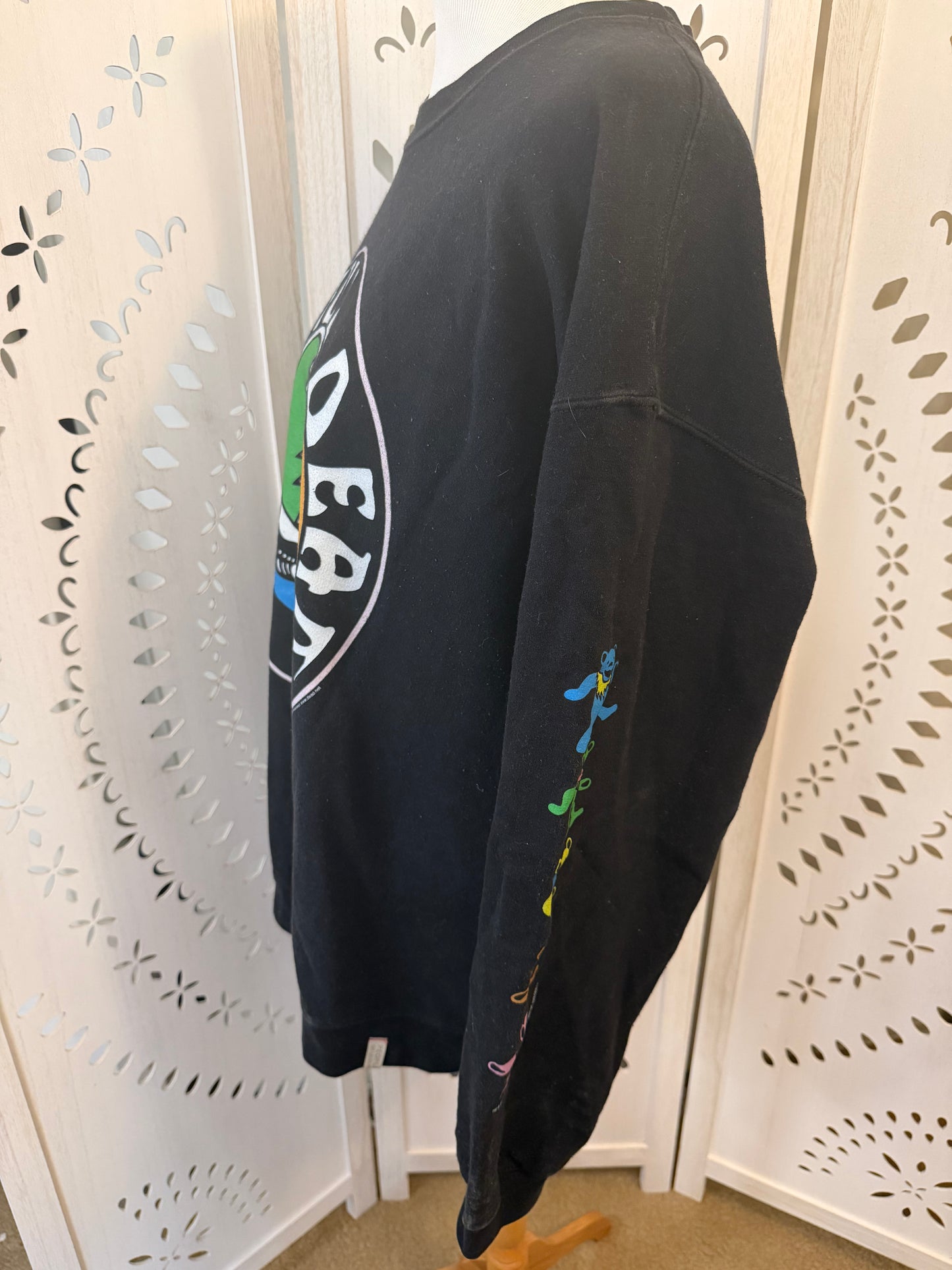 Amber Moon Revival: Grateful Dead Steal Your Face/Dancing Bear Sweatshirt