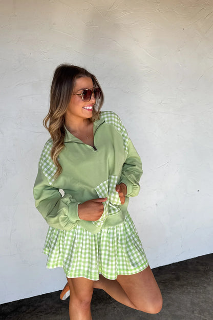 PREORDER: Just Living Quarter Zip Pullover