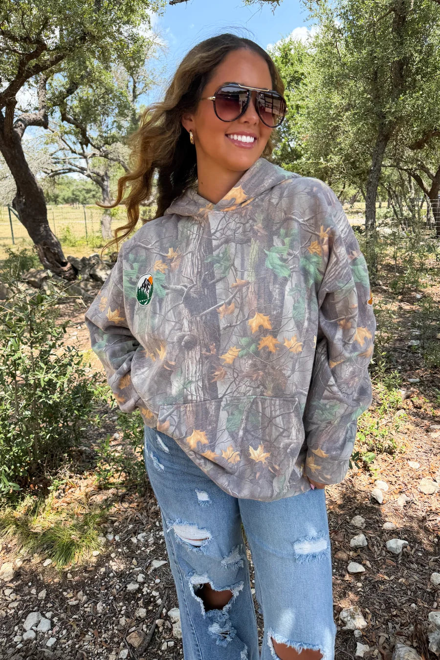 PREORDER: Hidden Trail Camo Hoodie Pullover