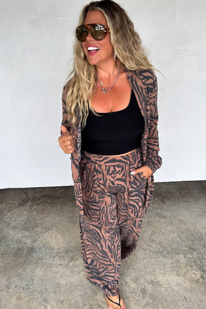 PREORDER: Zebra Reese Cardigan