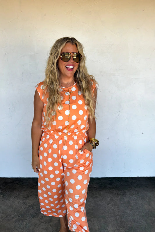 PREORDER: Sweet Polka Dot Top Set