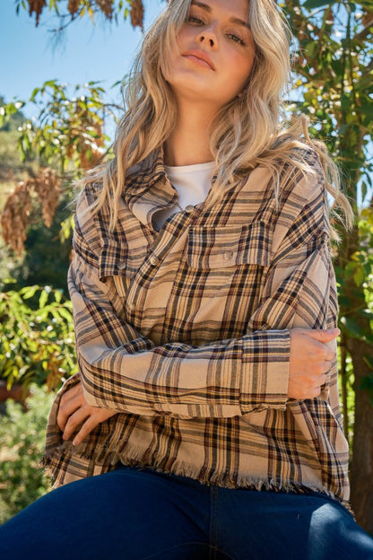 Country Girl Plaid Shirt