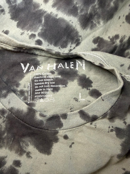Amber Moon Revival: 100% Cotton Van Halen Tie-Dyed Tee