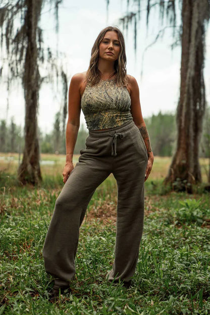 Tribe Kelley x Mossy Oak Ribbed Tank Brush