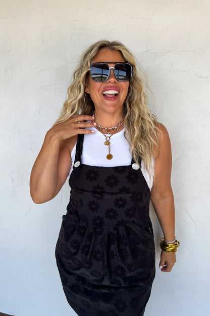 CLOSED PREORDER: Sunshine & Daisies Overall Dress