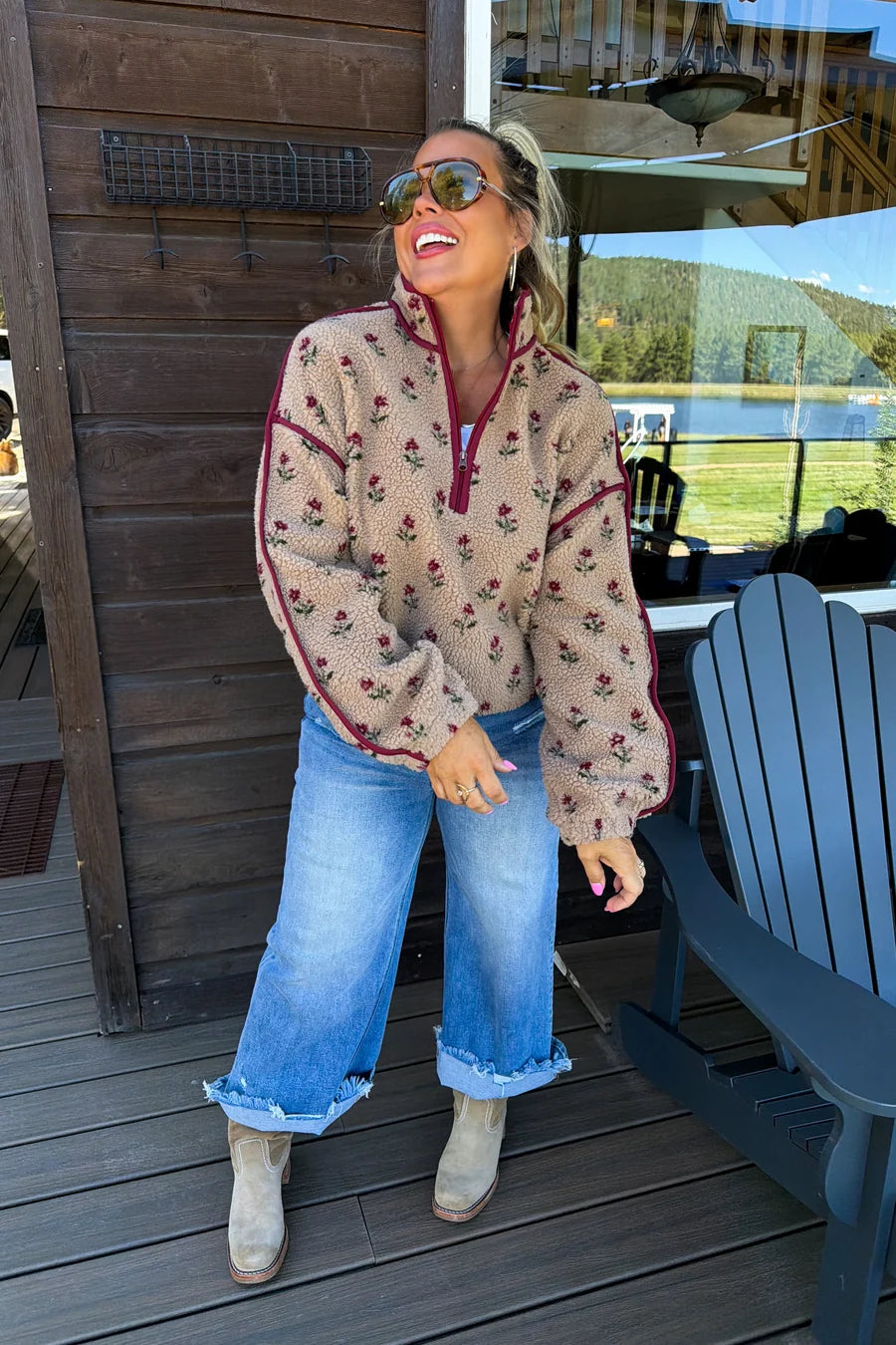PREORDER: After Sunset Quarter Zip Pullover