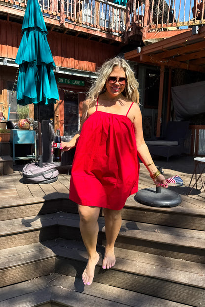 PREORDER: Dockside Darling Dress - 100% Cotton