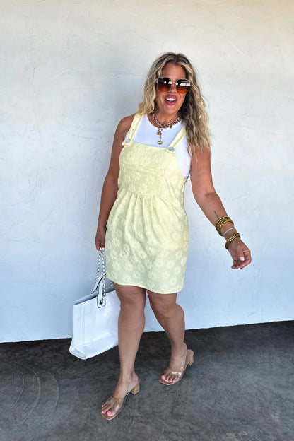 CLOSED PREORDER: Sunshine & Daisies Overall Dress