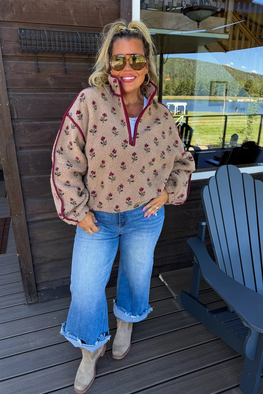 PREORDER: After Sunset Quarter Zip Pullover