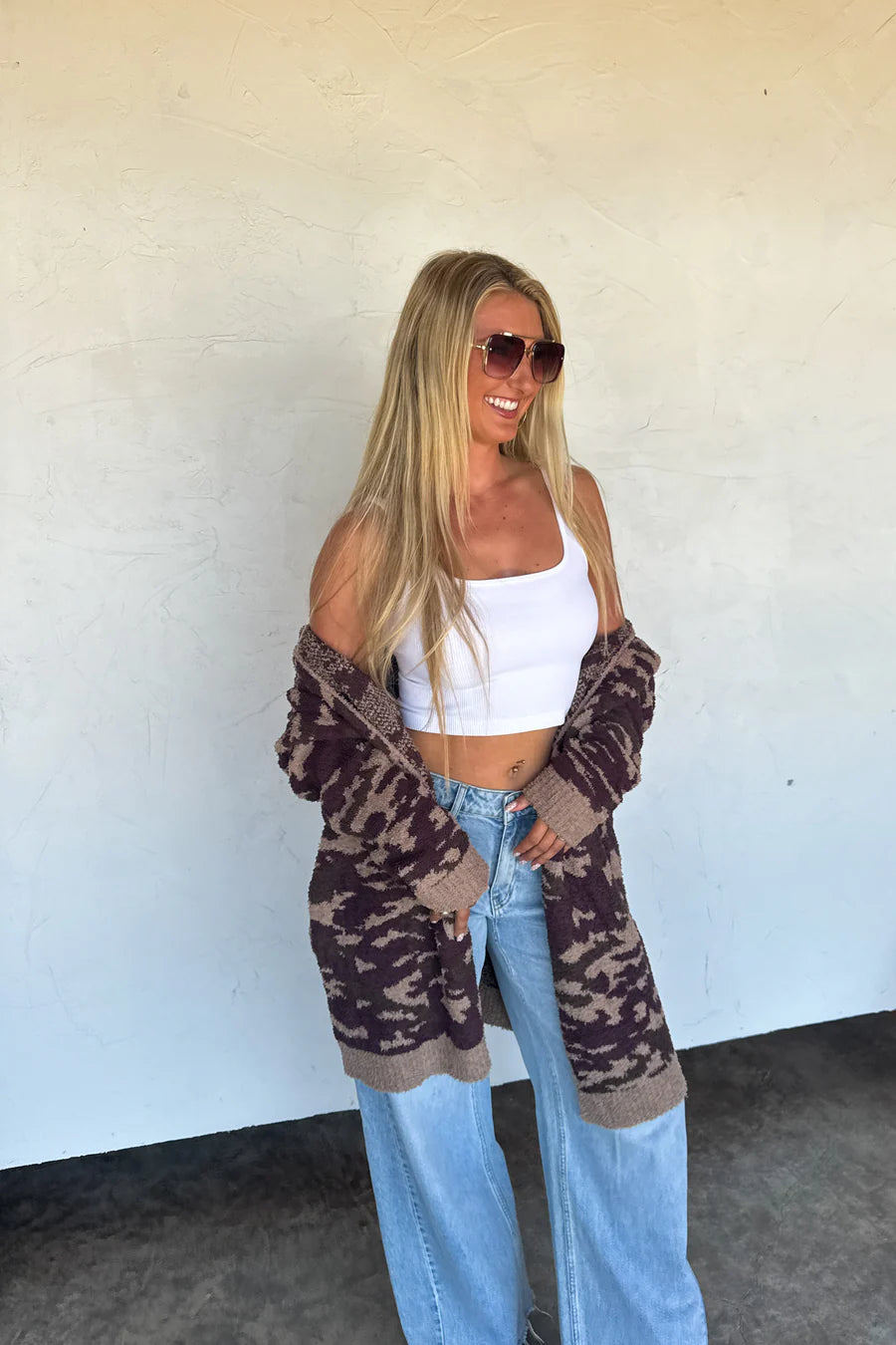 Preorder: Camo Cloud Cardigan
