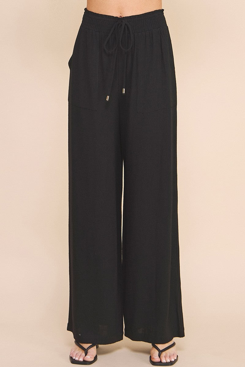 Beach Front Pants in Black