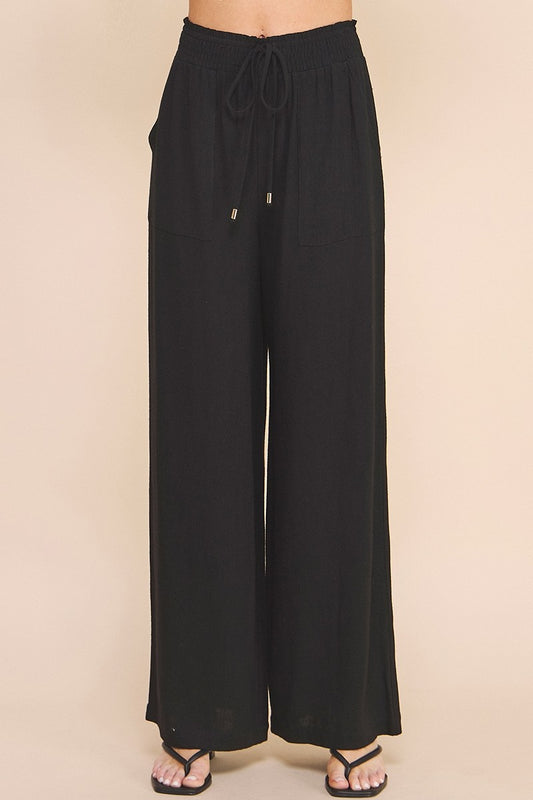 Beach Front Pants in Black