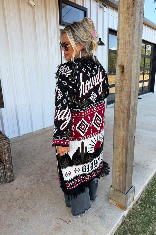 PREORDER: Out West Knit Cardigan