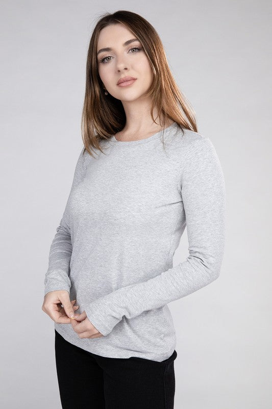 Amber Moon Basics: Long Sleeve Crew