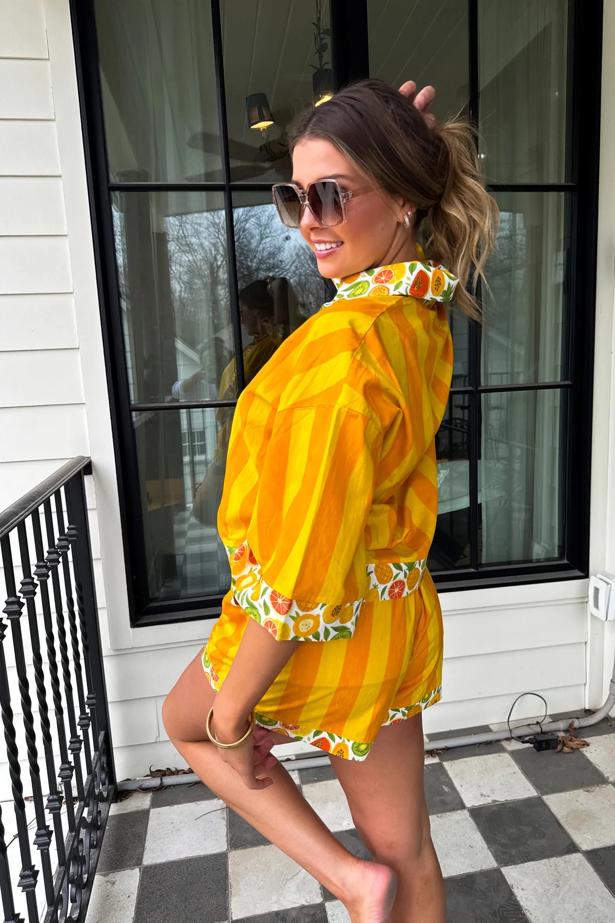 PREORDER: Fruit Salad Button Down